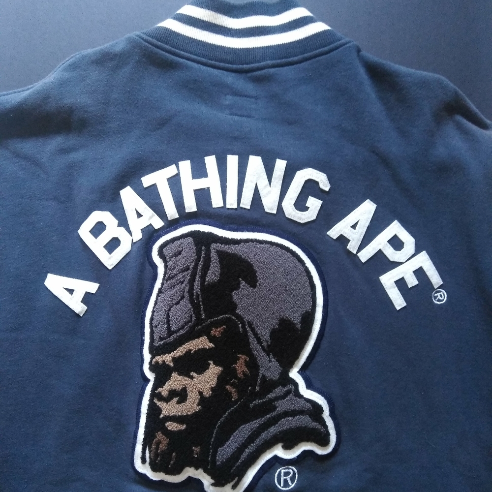 Vintage Bape Stadium Baseball Jacket Football Vars - Picture 4 of 16